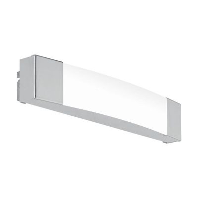 Lampă cu senzor crom din plastic, Rafi, 8W, LED 4000K, IP44