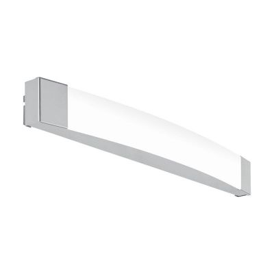 Lampă cu senzor crom din plastic, Rafi, 16W, LED 4000K, IP44
