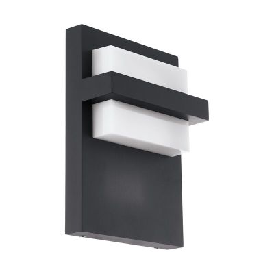 Lampă exterior antracit din aluminiu, Nicol, 10W, LED 3000K, IP44