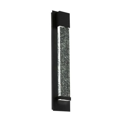 Lampă exterior neagră din aluminiu, Yvanca, 3W, LED 3000K, IP44