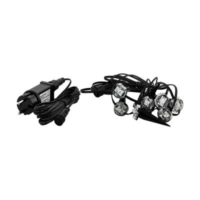 Spot de exterior cu țăruș transparent din plastic, Vanja, 3W, LED 3000K, IP65