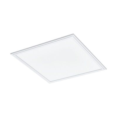Lampă de tavan albă din aluminiu, Cathy, 20W, LED reglabil de la alb cald la alb rece