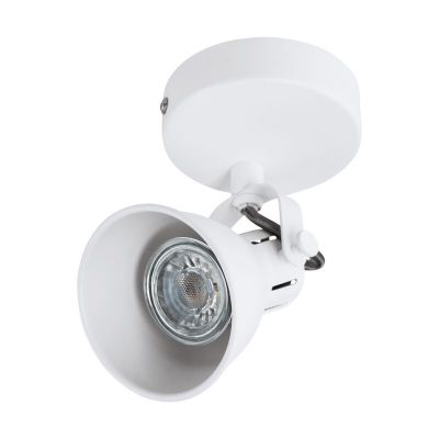 Spot LED de tavan alb din oțel, Tinke