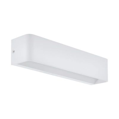 Aplică de perete albă din aluminiu, Tjalle, 12W, LED 3000K