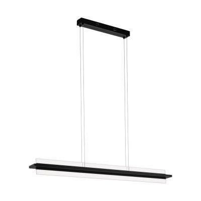 Lustră neagră din aluminiu, Twan, 14W, LED 3000K