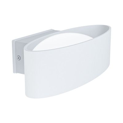 Lampă exterior albă din aluminiu, Kawita, 10W, LED 3000K, IP44
