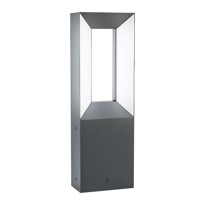 Lampă exterior neagră din aluminiu, Larisa, 5W, LED 3000K, IP44