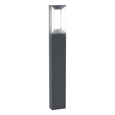 Lampă exterior neagră din aluminiu, Larisa, 5W, LED 3000K, IP44