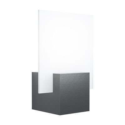 Lampă exterior neagră din aluminiu, Lilith, 6W, LED 3000K, IP44