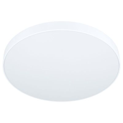 Aplică tavan albă din oțel, Zippora, 24W, LED reglabil de la alb cald la alb rece