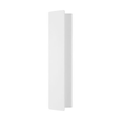 Aplică de perete albă din aluminiu, Zion, 12W, LED 3000K