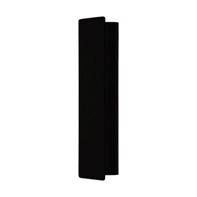 Aplică de perete neagră din aluminiu, Zion, 12W, LED 3000K