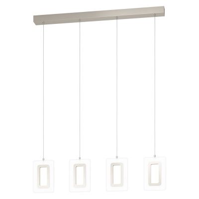 Lustră nichel din plastic, Niels, 5W, LED 3000K