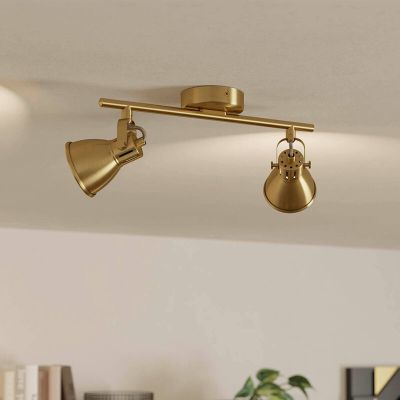 Spot LED de tavan auriu din aluminiu, Tinke