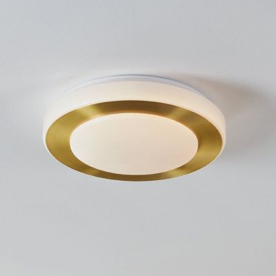 Plafonieră baie aurie din plastic, Amina, 3,6W, LED 3000K, IP44