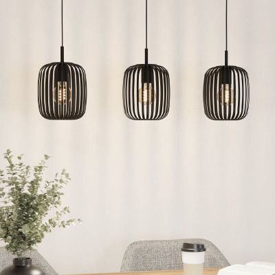 Lustră neagră din aluminiu, Pietro