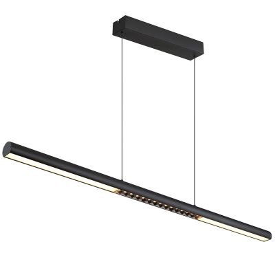Lustră neagră din metal, Jakub, 24W, LED 3000K