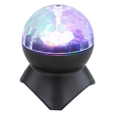 Iluminat disco multicolor din plastic, Laurin, 3W, LED RGB, cu întrerupător