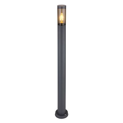 Lampă exterior neagră din oțel inoxidabil, Ishara, IP44