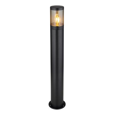 Lampă exterior neagră din oțel inoxidabil, Lambert, IP44