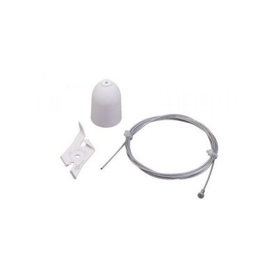 Set complet de suspensie alb, 3 metri