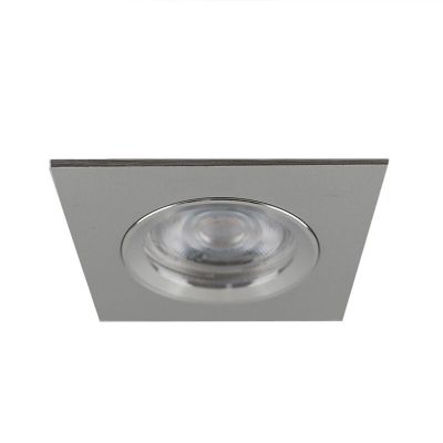Spot încastrat gri din aluminiu, Mert