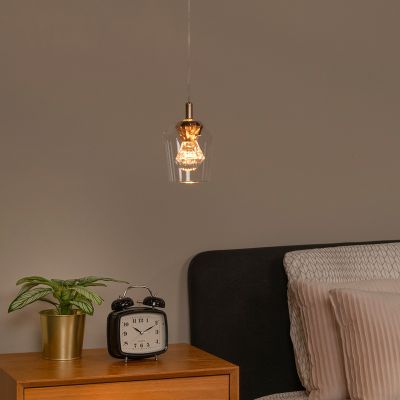 Lustră modernă transparentă, Berliane, 4W, LED 2700K