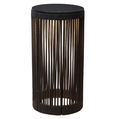 Lampadar reîncărcabil modern negru, Pingi, 3W, LED 3000K, IP44, dimmabil în 3 trepte