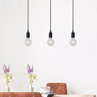 Lustră modernă neagră, Fix