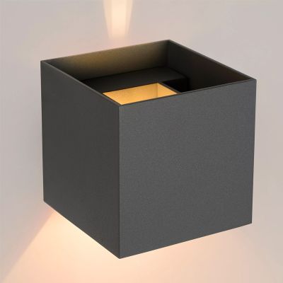 Aplică de perete modernă gri, Xio