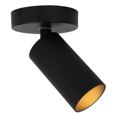 Spot LED de tavan modern negru, Clubs