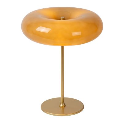 Lampă de masă retro taupe, Sentino, con întrerupător