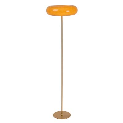 Lampadar retro taupe, Sentino, con întrerupător