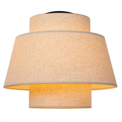 Lampă de tavan rustică bej, Tribute