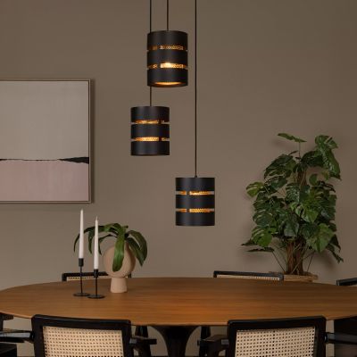 Lustră modernă neagră, Rosas
