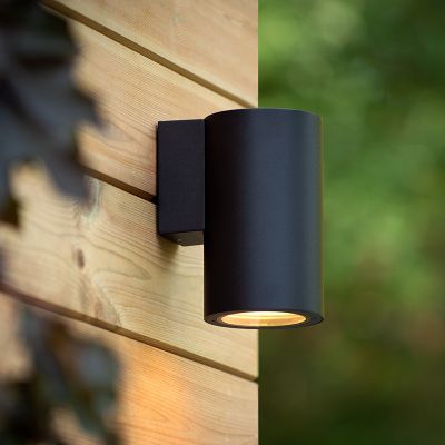 Spot de perete modern negru, Volantis, IP54