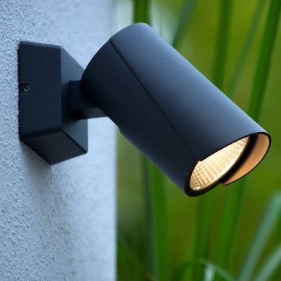 Lampă exterior modernă antracit, Manal, 12W, LED 3000K, IP65