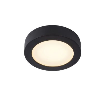 Lampă de tavan modernă neagră, Brice, 11W, LED 3000K, IP44