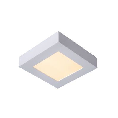 Lampă de tavan modernă albă, Brice, 15W, LED 3000K, IP44