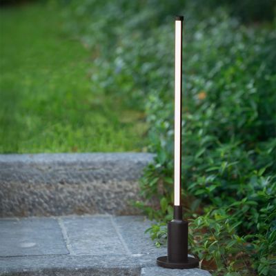 Spot de exterior cu țăruș modern negru, Lornex, 6W, LED 3000K, IP54
