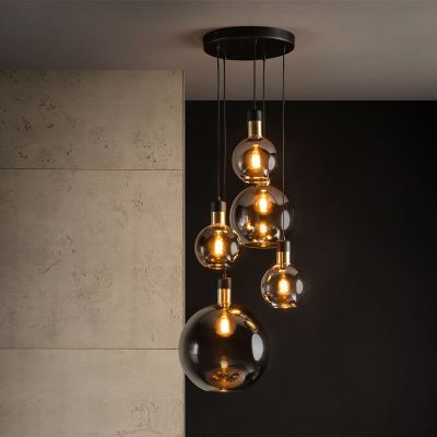 Lustră vintage gri, Julius