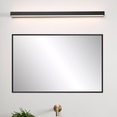 Aplică baie modernă neagră, Alexa, 13W, LED 3000K, IP44