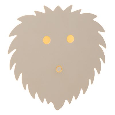 Aplică copii modernă bej, Charlie, 5W, LED dim to warm, cu întrerupător tactil