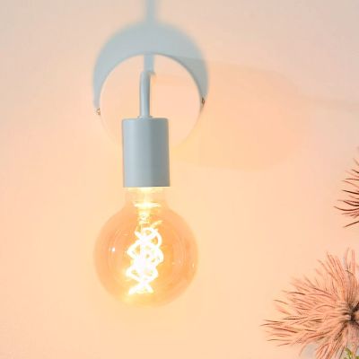 Aplică de perete modernă albă, Scott