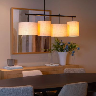 Lustră rustică bej, Maya