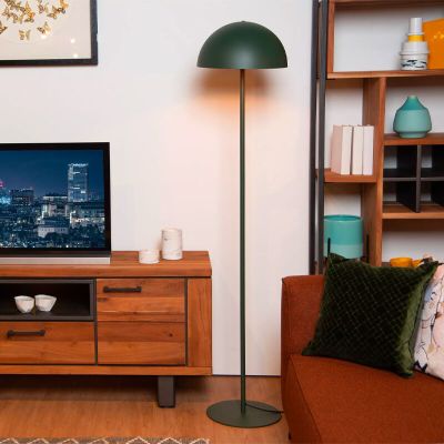 Lampadar modern verde, Siemon, con întrerupător