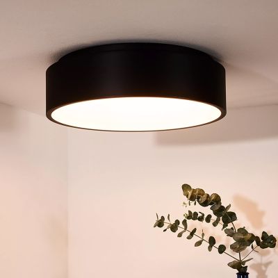 Lampă de tavan modernă neagră, Talowe, 30W, LED 3000K
