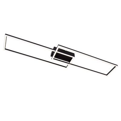 Lampă de tavan modernă neagră, Arianne, 23W, LED white switch