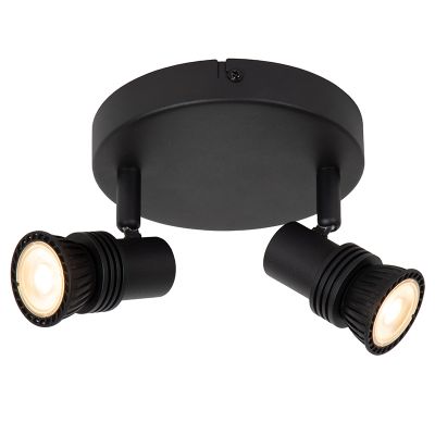 Spot LED de tavan modern negru, Kianti