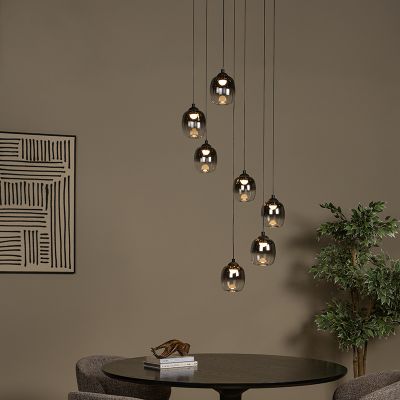 Lustră modernă gri, Tamino, 7W, LED 3000K